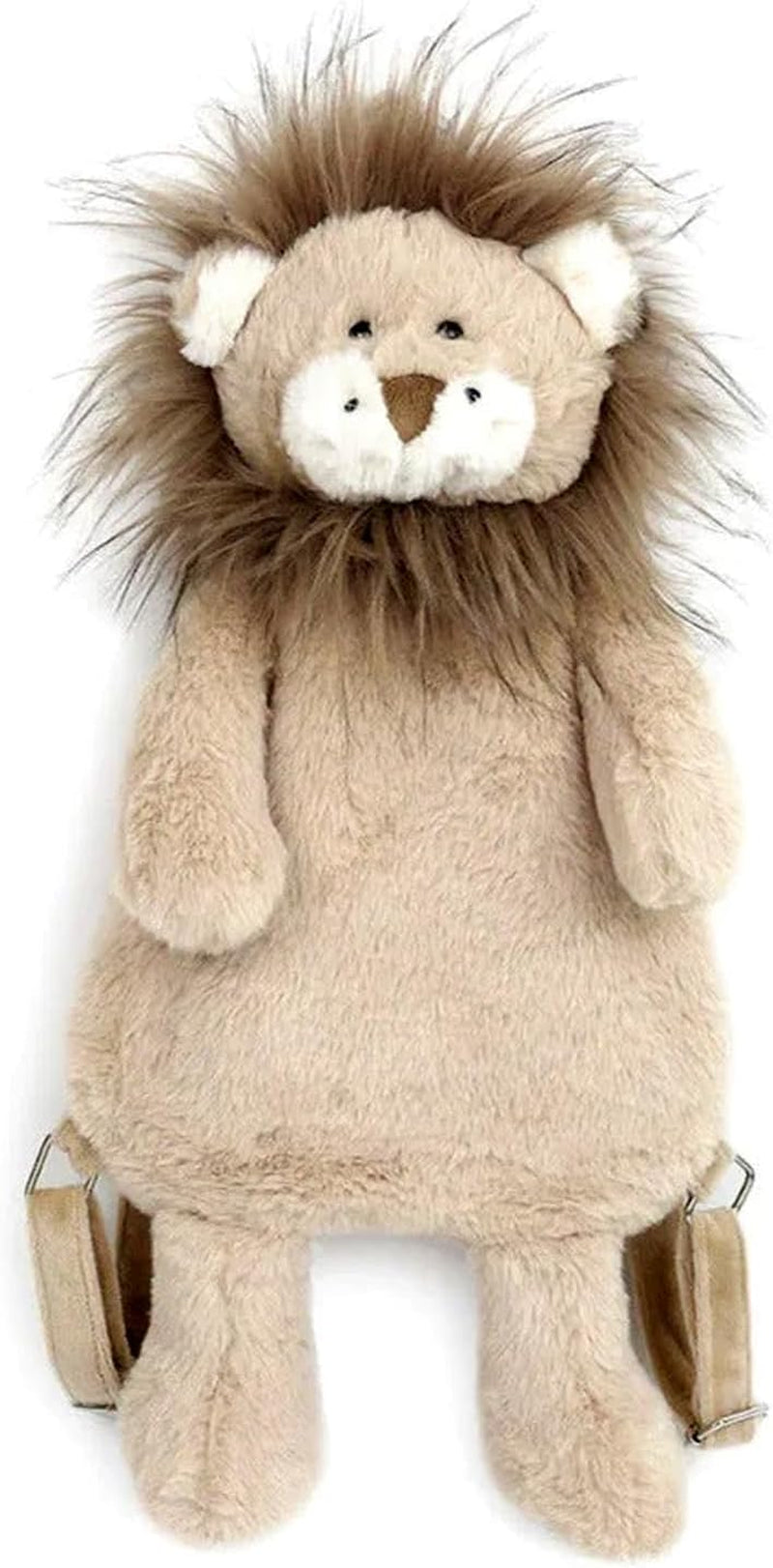 MON AMI Zuri the Lion Soft Plush Backpack – 21”, Toddler Backpack for Boys/Girls, Everyday Kids Travel Backpack, Adjustable Straps, Stuffed Animal Toy Bag, Great Gift for Christmas