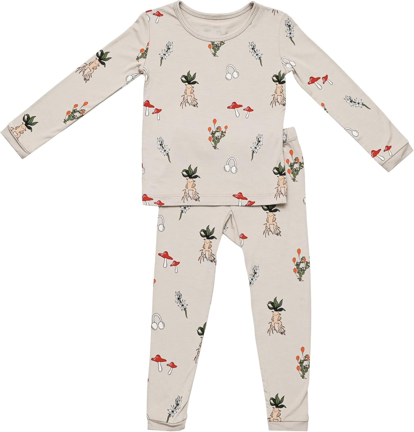 KYTE BABY Toddler Pajama Set - Pjs for Toddlers Made of Soft Bamboo Rayon Material