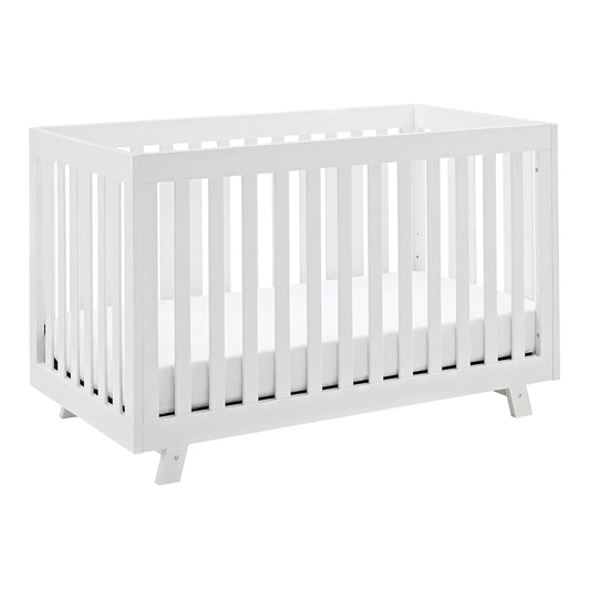 Storkcraft Beckett Convertible Crib (White) – Converts from Baby Crib to Toddler Bed and Daybed, Fits Standard Full-Size Crib Mattress, Adjustable Mattress Support Base