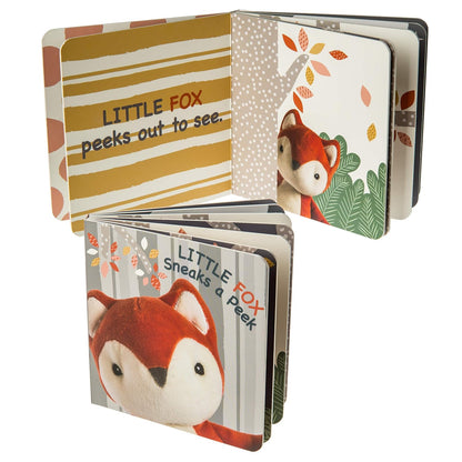 Mary Meyer Leika Baby Board Book, 6 X 6-Inches, Little Fox