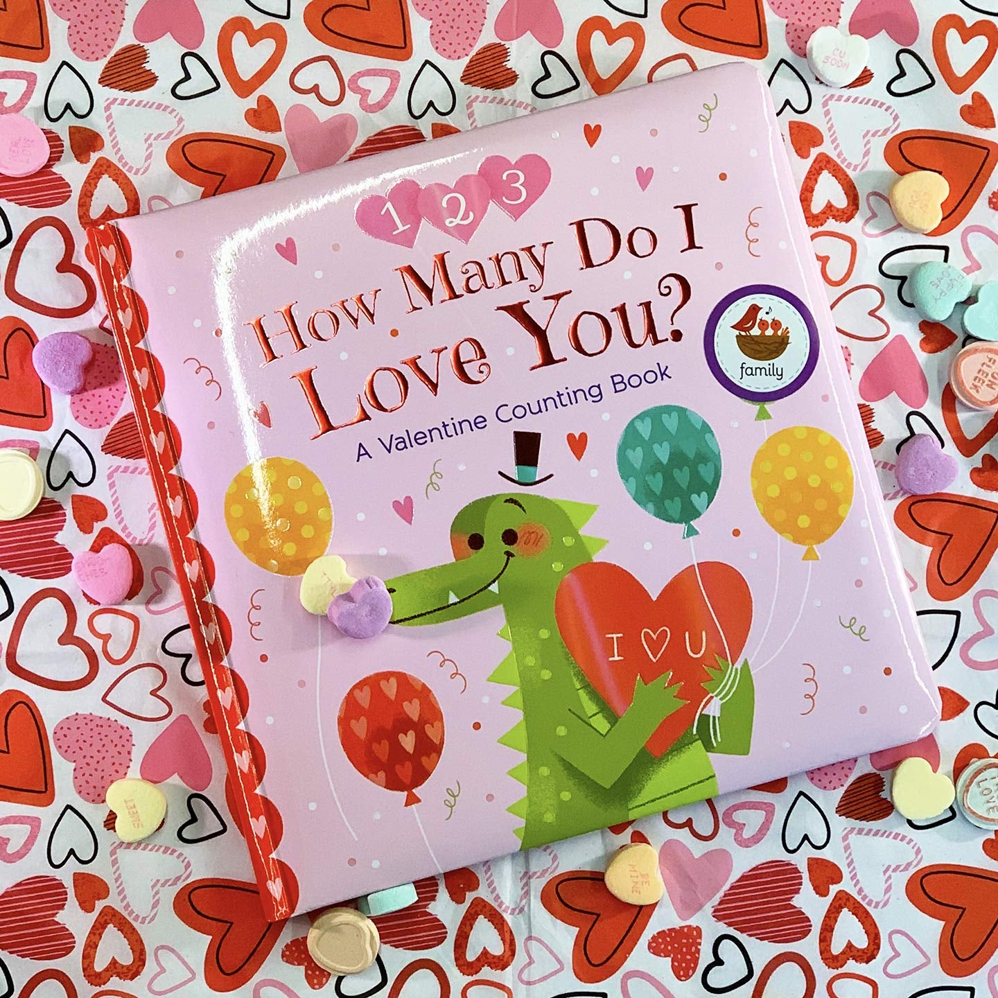 How Many Do I Love You? a Valentine Counting Padded Picture Board Book, Ages 1-5 ( )