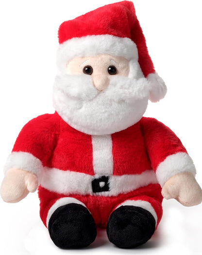 Bearington Collection Baby Nick Christmas Plush, 6 Inch Stuffed Santa