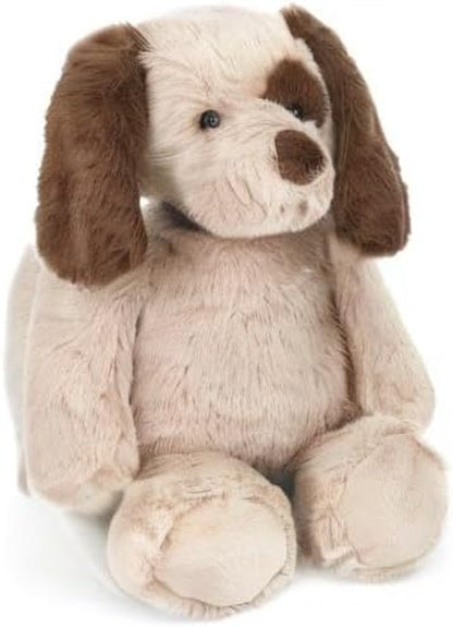 MON AMI Spot Puppy Plush Animal Toy - 12”, Handcrafted Premium Stuffed Dog Toy, Soft Cuddly Toy Gifts for Little Boys/Girls & Kids of All Ages