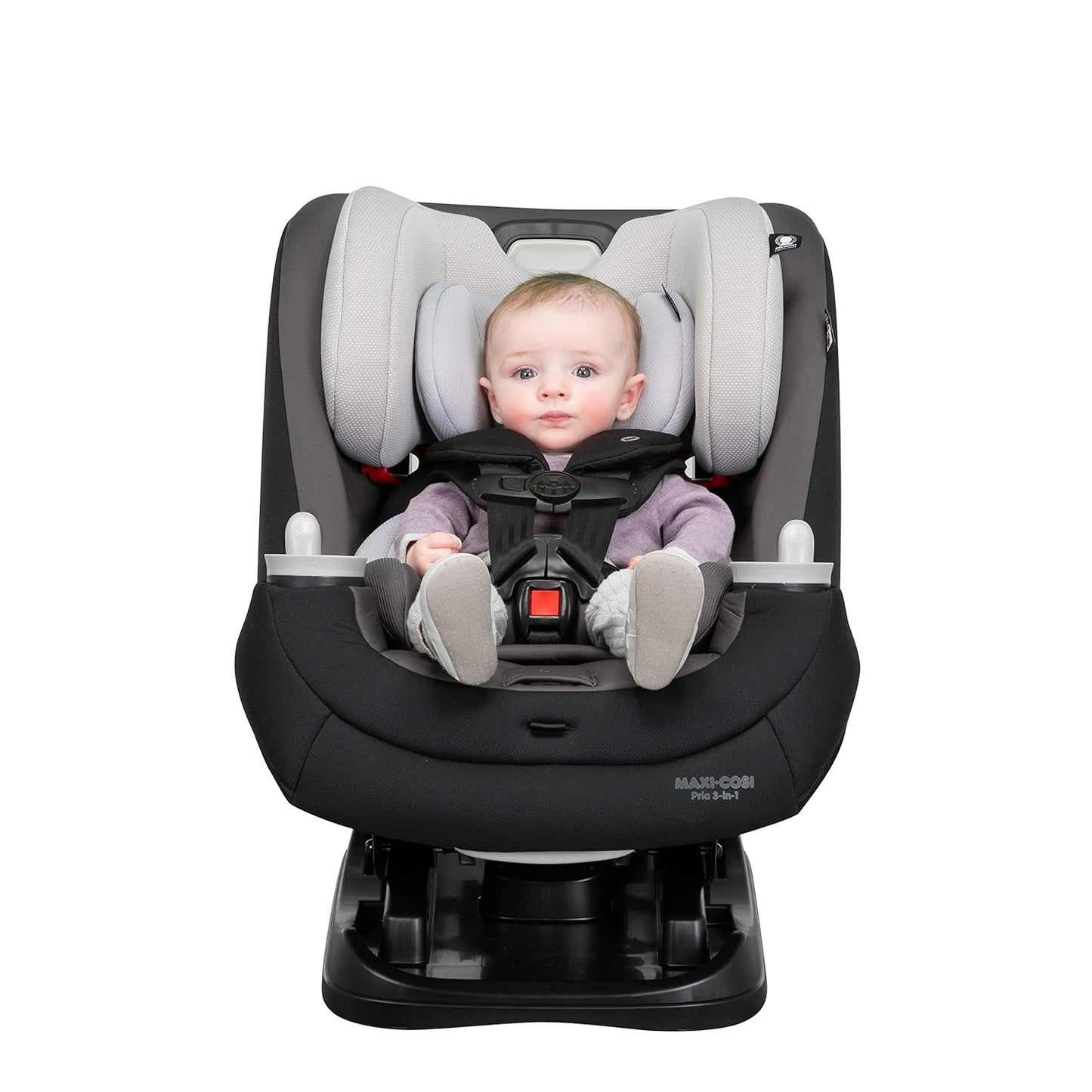 Maxi-Cosi Pria All-In-One Convertible Car Seat, Rear Facing Car Seat for Infants from 4-40 Lbs, Forward Facing Car Seat up to 100 Lbs in Booster Seat Mode, Midnight Slate