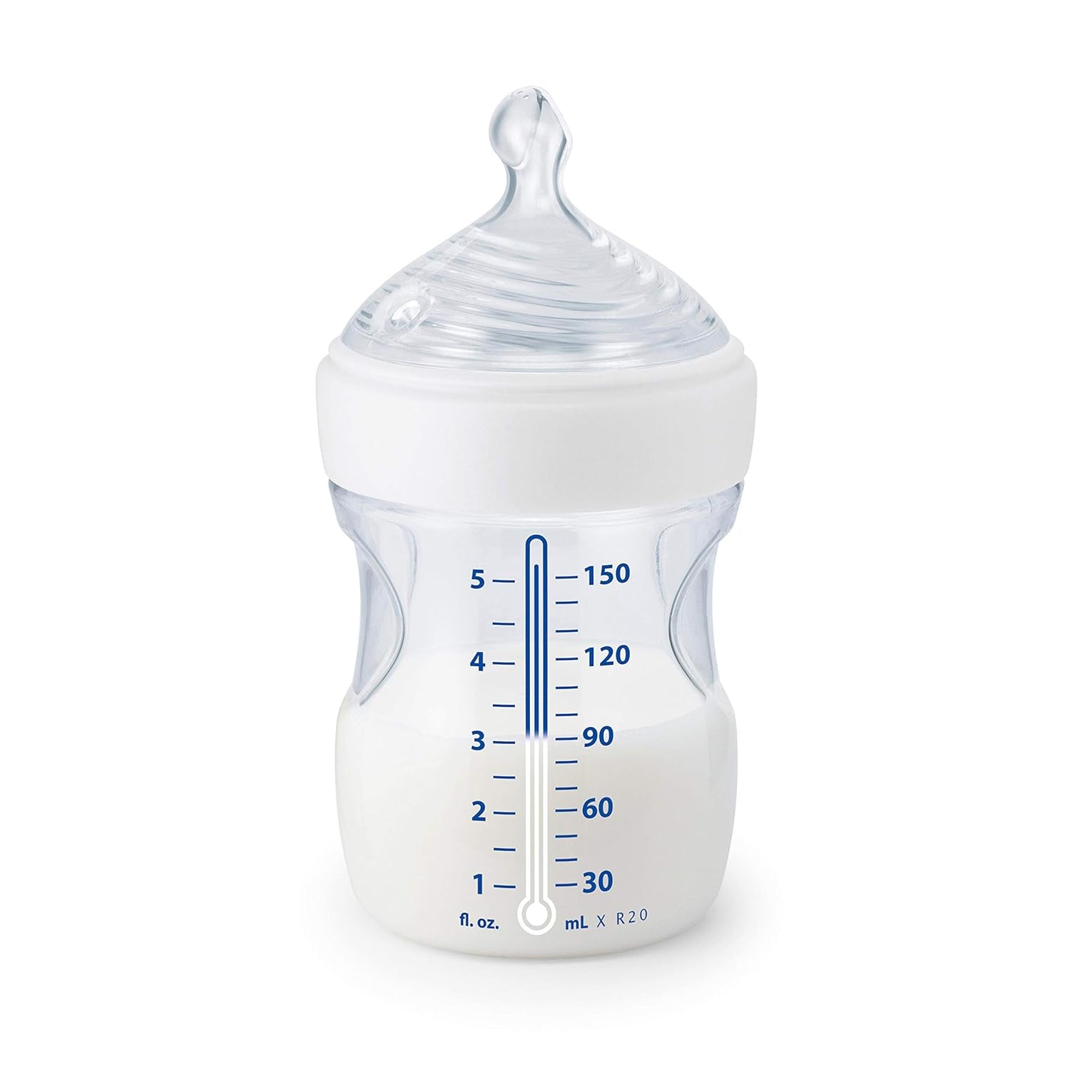 NUK Simply Natural Baby Bottle with Safetemp