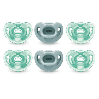 NUK Comfy Orthodontic Pacifiers, Timeless Collection, 6-18 Months, 5 Count