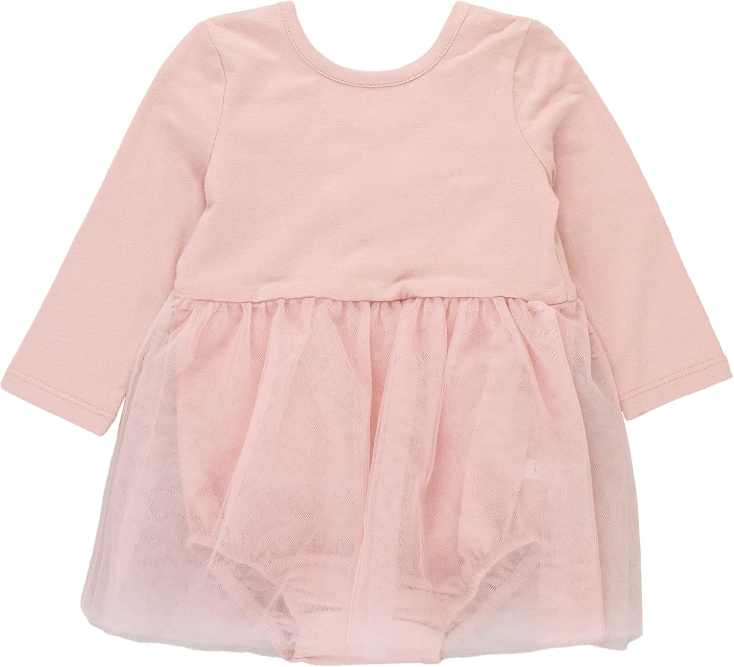 Rufflebutts Baby/Toddler Long Sleeve Tulle Skirted Romper