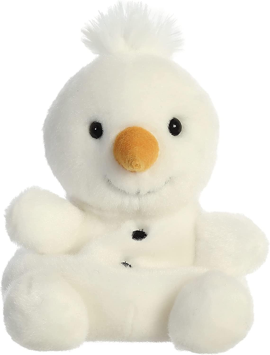 Aurora Small Palm Pals 2 Piece Winter Plush Bundle, Frosty Snowflake and Froyo Snowman