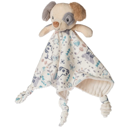 Mary Meyer Stuffed Animal Lovey Security Blanket, 13 X 13-Inches, Sparky Puppy