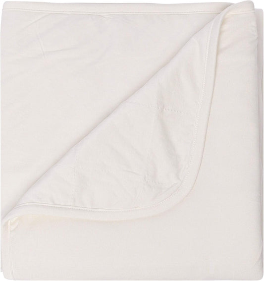 KYTE BABY Unisex Baby Blanket, Rayon Made from Bamboo, 1.0 TOG (One Size, Cloud)