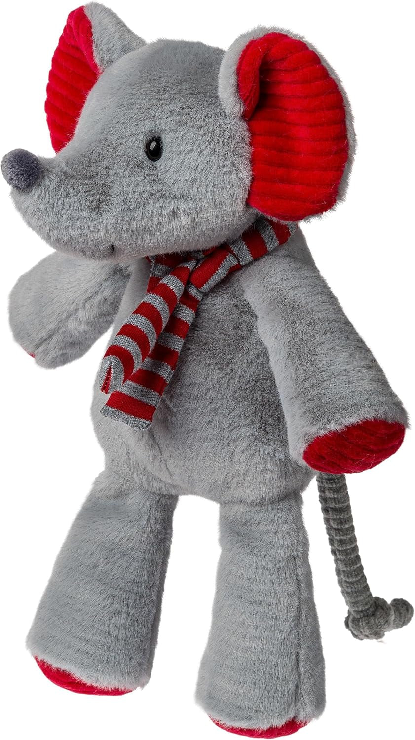 Mary Meyer Stuffed Animal Marshmallow Zoo Soft Toy, 9-Inches, Junior Mistletoe Mouse