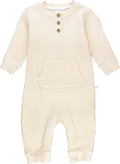 Rufflebutts Newborn Baby Girls/Boys Long Sleeve Romper Jumpsuit One Piece