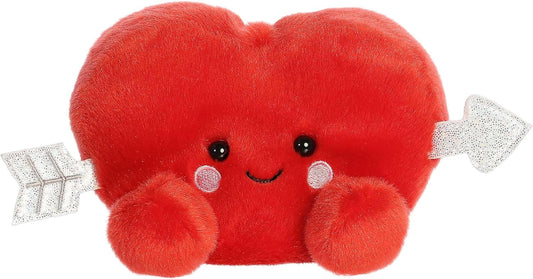 Aurora® Adorable Palm Pals™ Paolo Cupid Heart™ Stuffed Animal - Pocket-Sized Play - Collectable Fun - Red 5 Inches