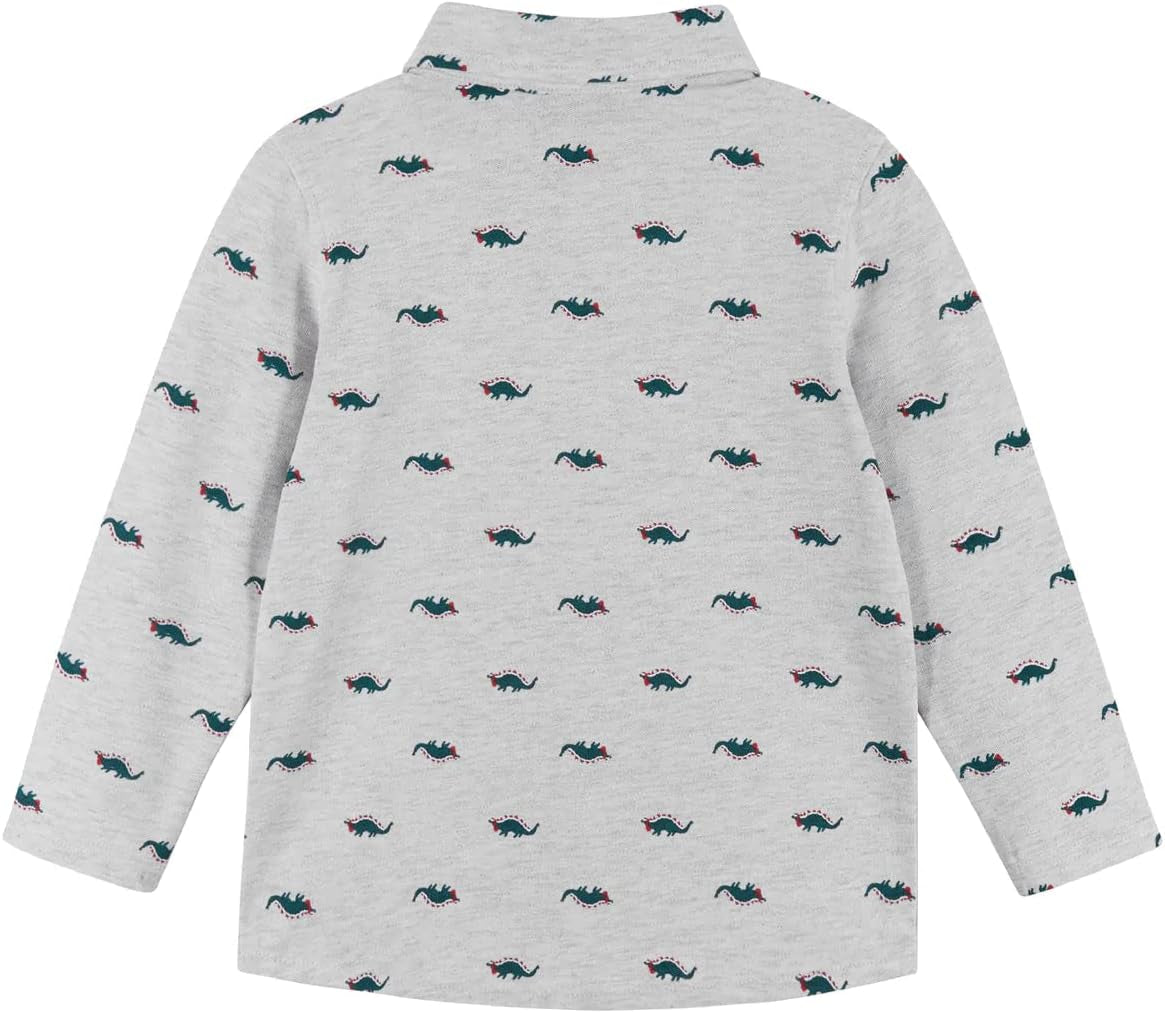 Andy & Evan Boys' Pique Knit Button-Down (Toddler/Little Kids)