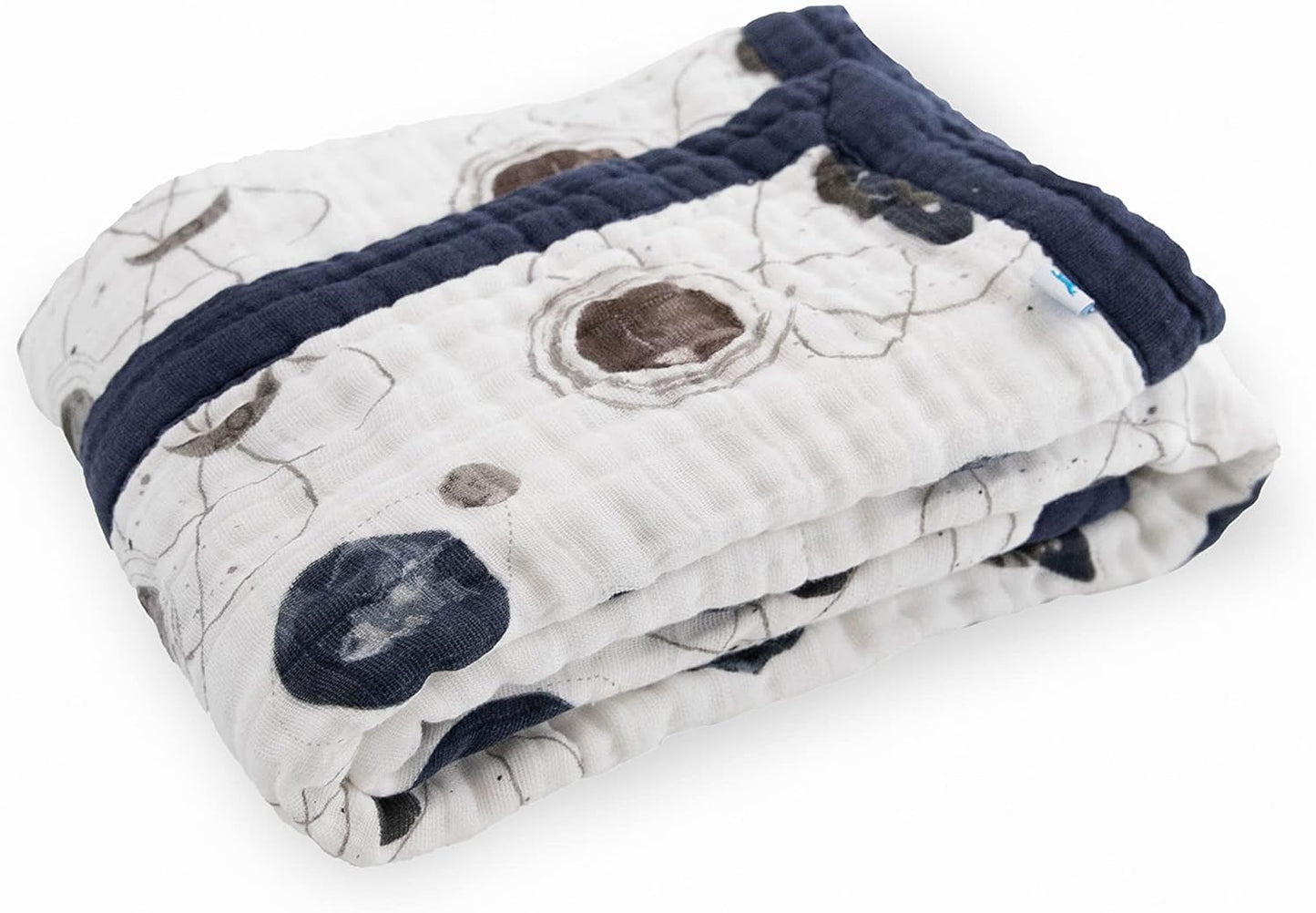 Little Unicorn Planetary Cotton Muslin Quilt Receiving Blanket | 100% Cotton | Super Soft | Babies and Toddlers | 30” X 40” | Machine Washable