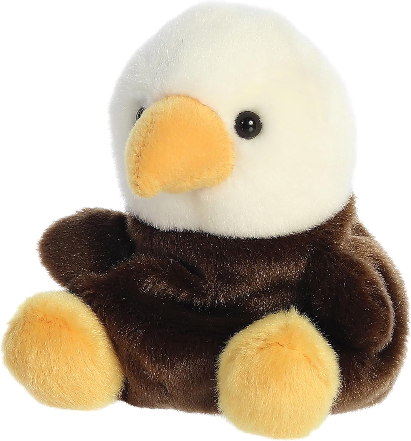 Aurora® Adorable Palm Pals™ Murphy Bald Eagle™ Stuffed Animal - Pocket-Sized Play - Collectable Fun - Brown 5 Inches