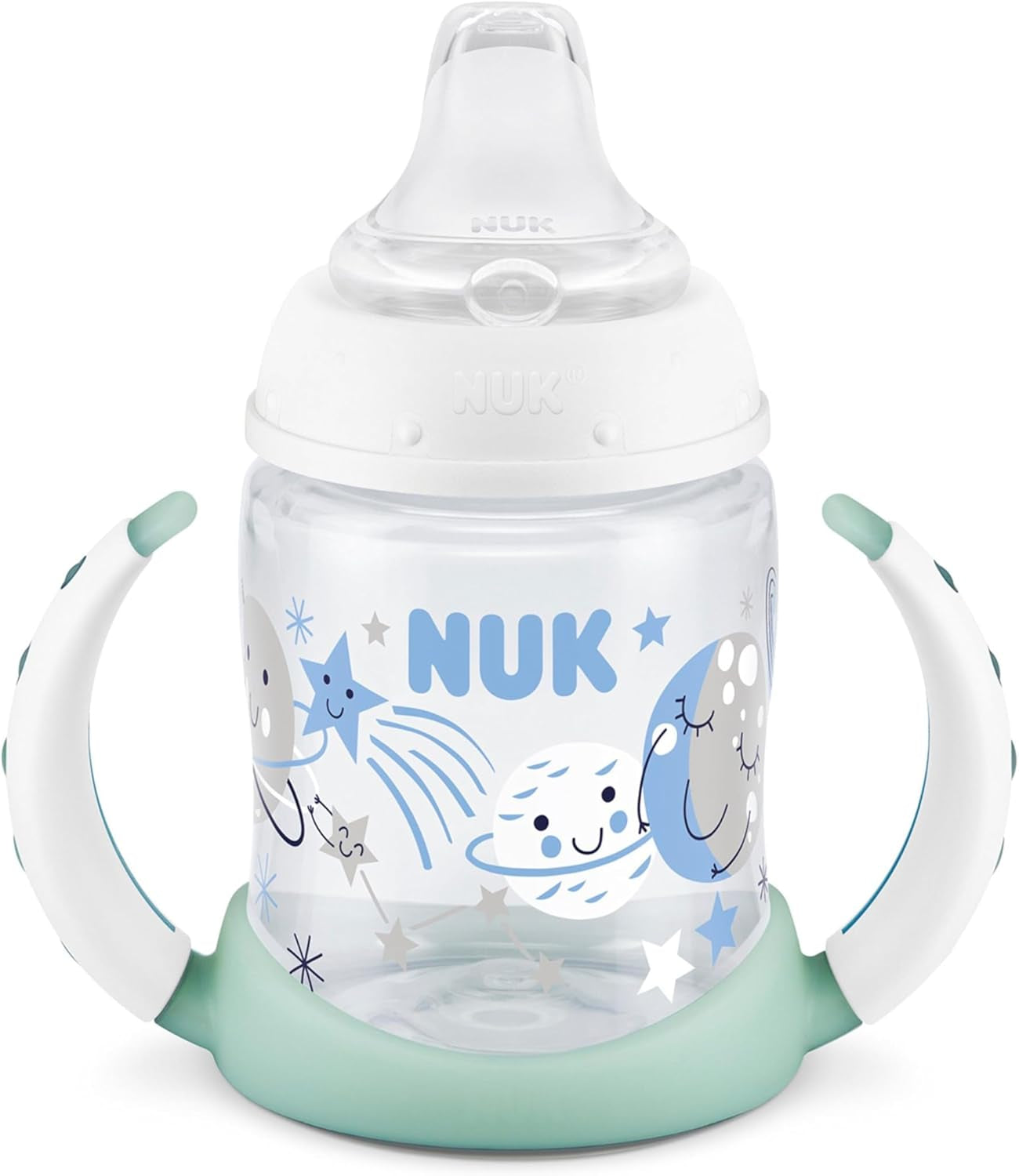 NUK Learner Cup, 6+ Months, Timeless Collection, Amazon Exclusive, 5 Oz, Pack of 2 – BPA Free, Spill Proof Sippy Cup