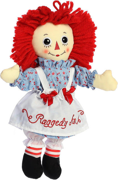 Aurora® Timeless Raggedy Ann & Raggedy Andy® Raggedy Ann Classic Stuffed Animal - Cherished Memories - Lasting Play - Multicolor 12 Inches