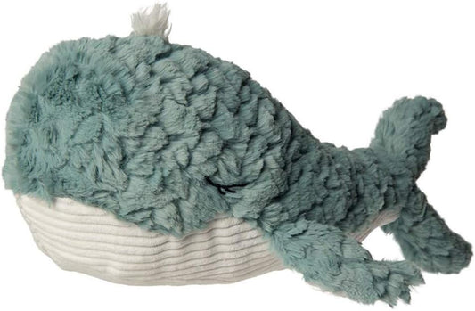 Mary Meyer Putty Stuffed Animal Soft Toy, 14-Inches, Slate Blue Whale