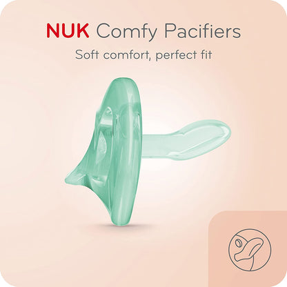 NUK Comfy Orthodontic Pacifiers, Timeless Collection, 6-18 Months, 5 Count