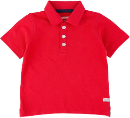 RUGGEDBUTTS Baby/Toddler Boys Short Sleeve Collared Neck Polo Shirt