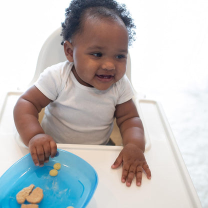 Dr. Brown'S Stackable Plates for Toddlers and Babies, BPA Free, 4-Pack, 4M+