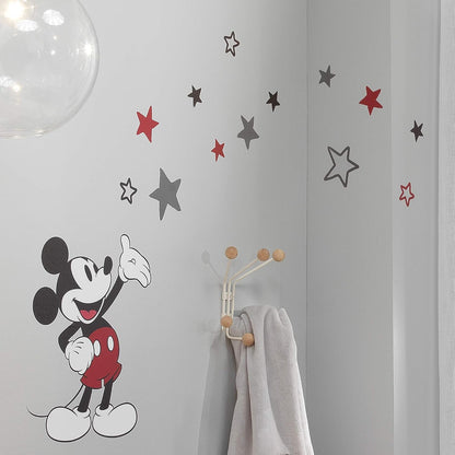 Lambs & Ivy Disney Baby Magical Mickey Mouse Wall Decals - Gray/Red