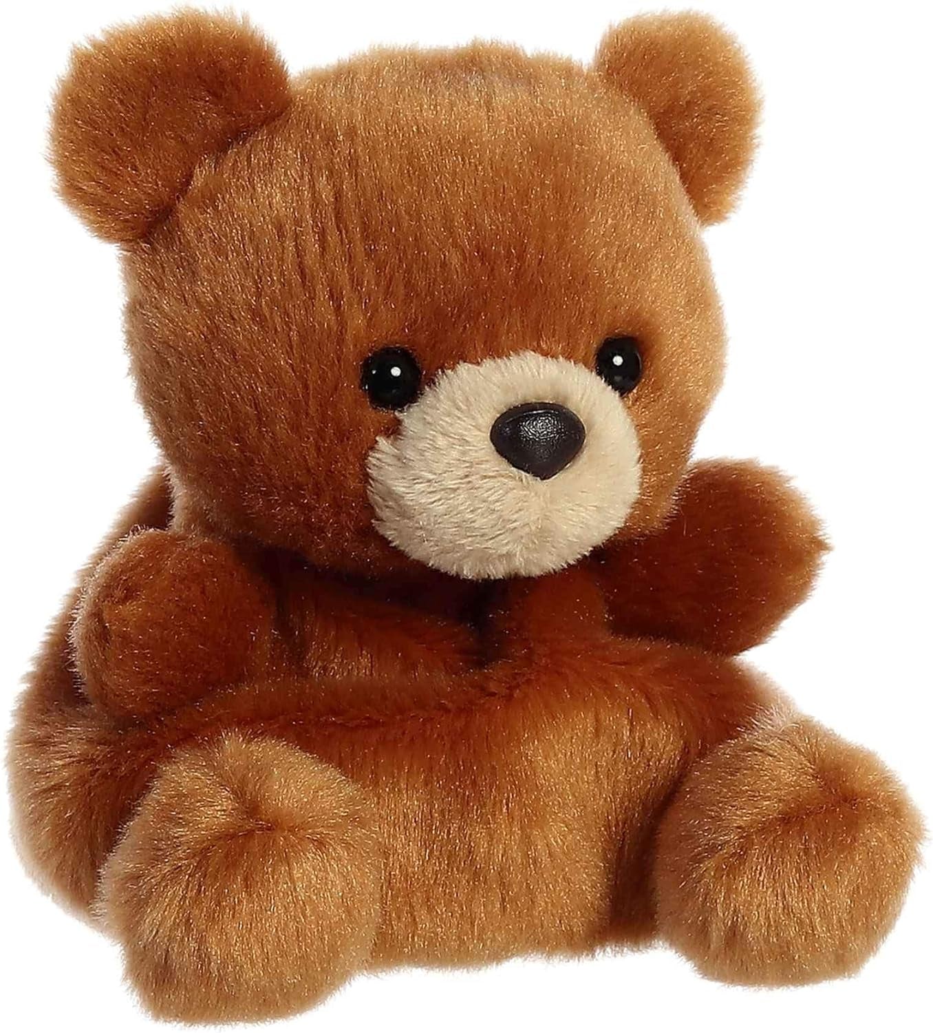 Aurora® Adorable Palm Pals™ Artie Bear™ Stuffed Animal - Pocket-Sized Play - Collectable Fun - Brown 5 Inches