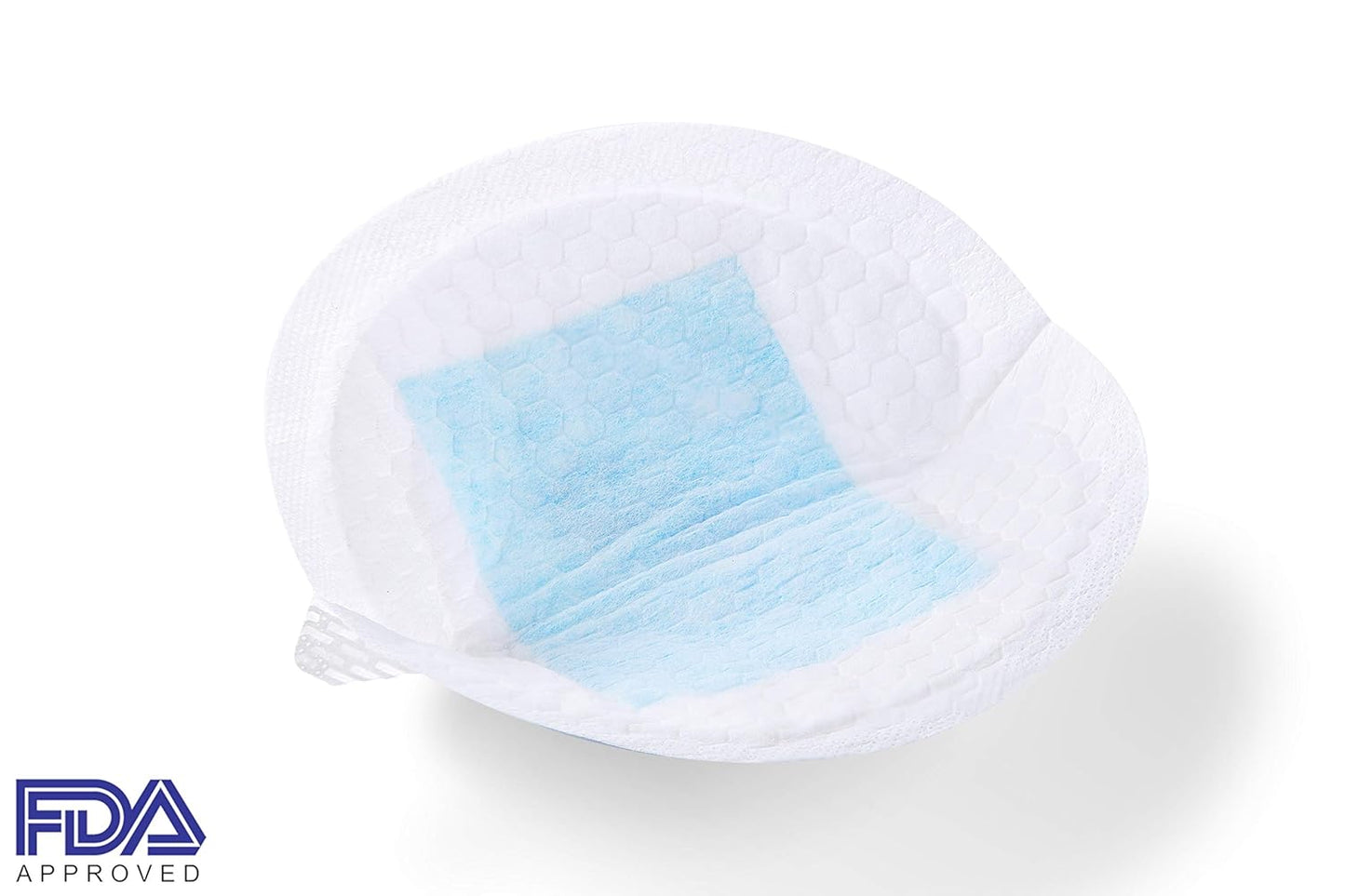 Naturebond Disposable Nursing Pads Ultra Thin Breastfeeding Breast Pads, Light, Contoured and Highly Absorbent. Highest Absorbency/Thinness Ratio 1Mm (60 Pads)