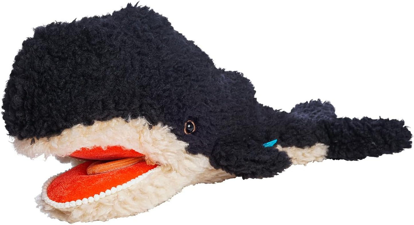 Manhattan Toy Imaginaries Whale 18" Children'S Picture Book Stuffed Animal Companion