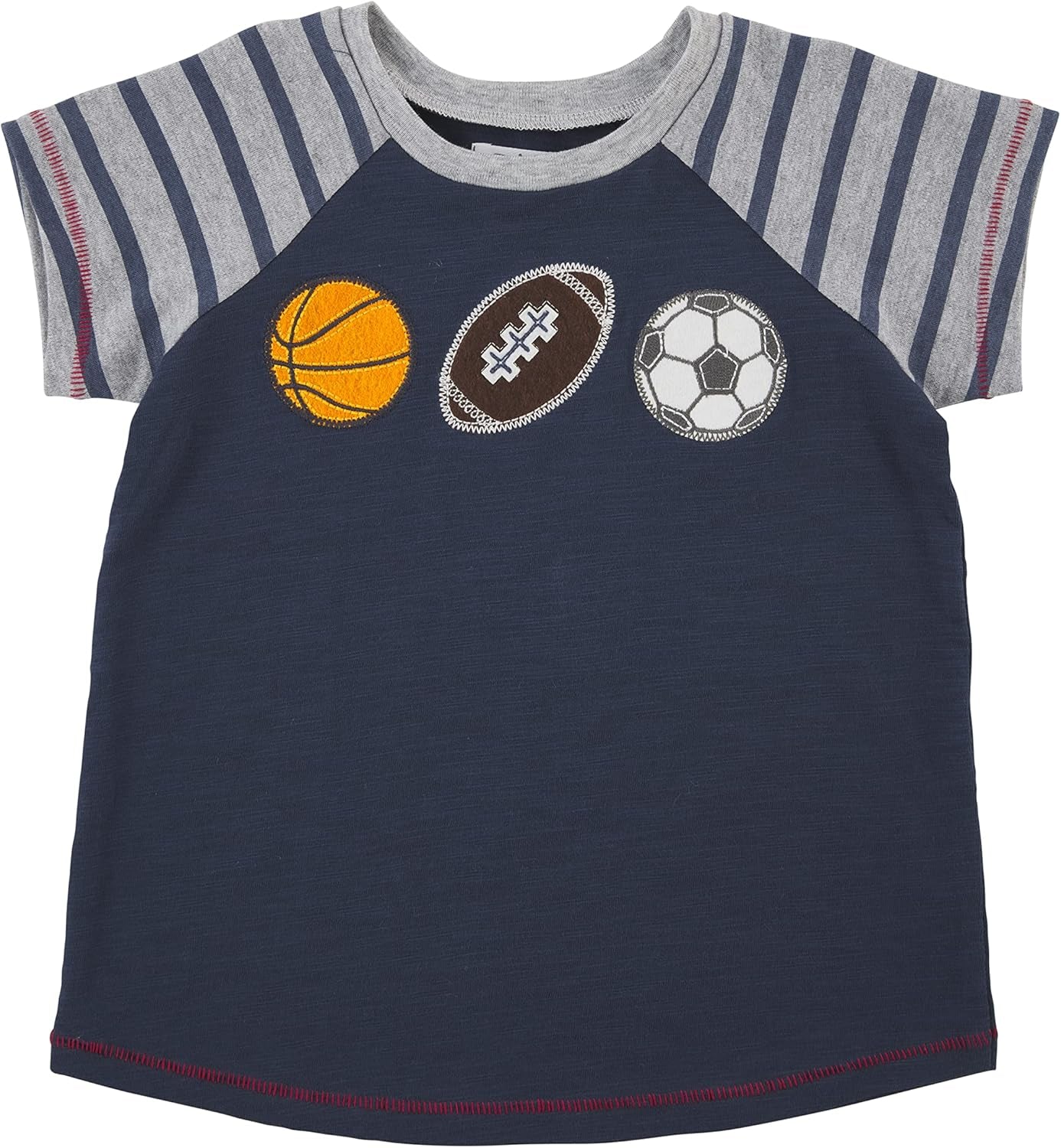 Mud Pie Baby Boys Sport Appliqué Tee