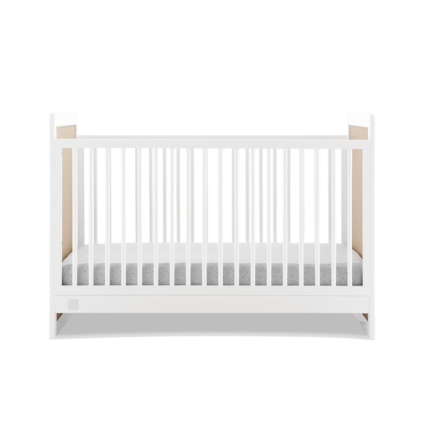 Delta Children Babygap Liam 4-In-1 Convertible Crib + Brannan Bear Bookcase with Bins + Brannan Bear Wall Shelf with 4 Hooks, Sage Green (Bundle)