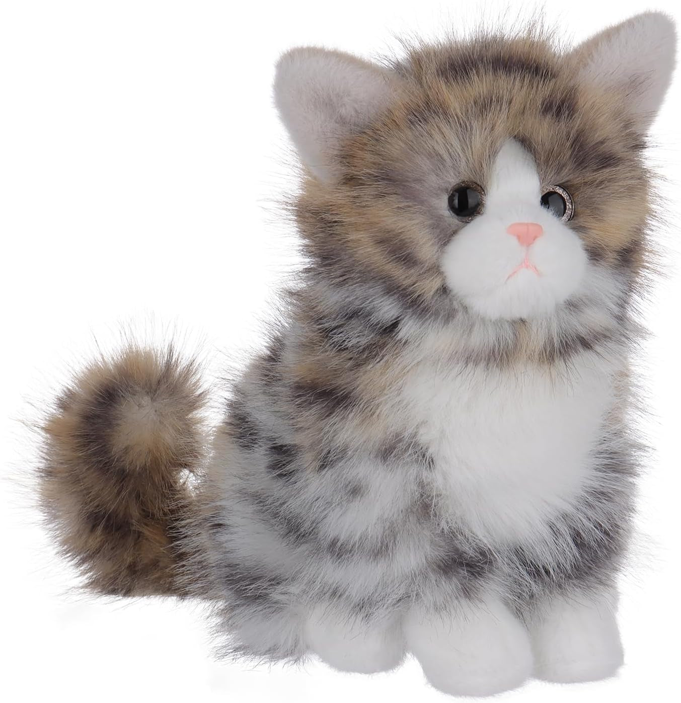 Apricot Lamb Toys Plush Chinese Li Hua Cat Kitten Kitty Stuffed Animal Soft Cuddly Perfect for Kids 9.1 Inches