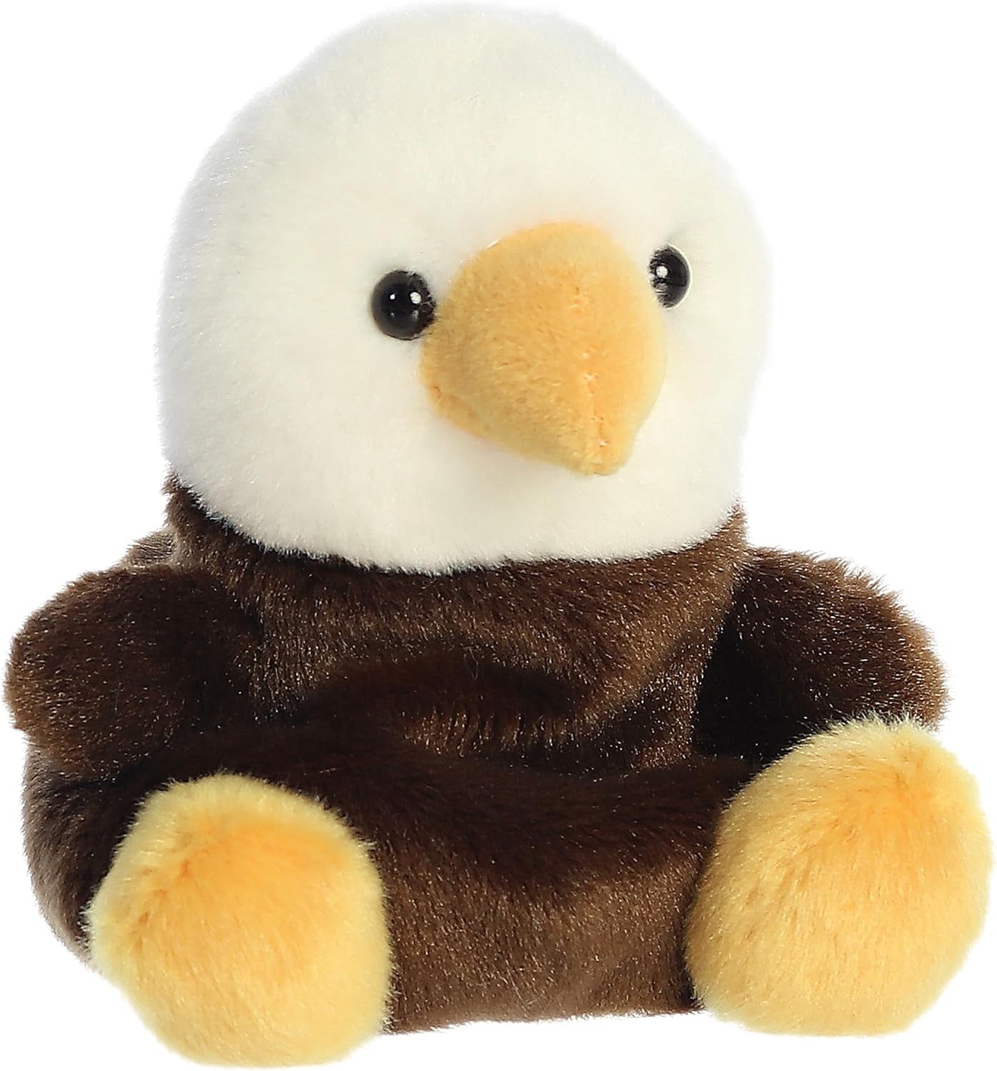 Aurora® Adorable Palm Pals™ Murphy Bald Eagle™ Stuffed Animal - Pocket-Sized Play - Collectable Fun - Brown 5 Inches