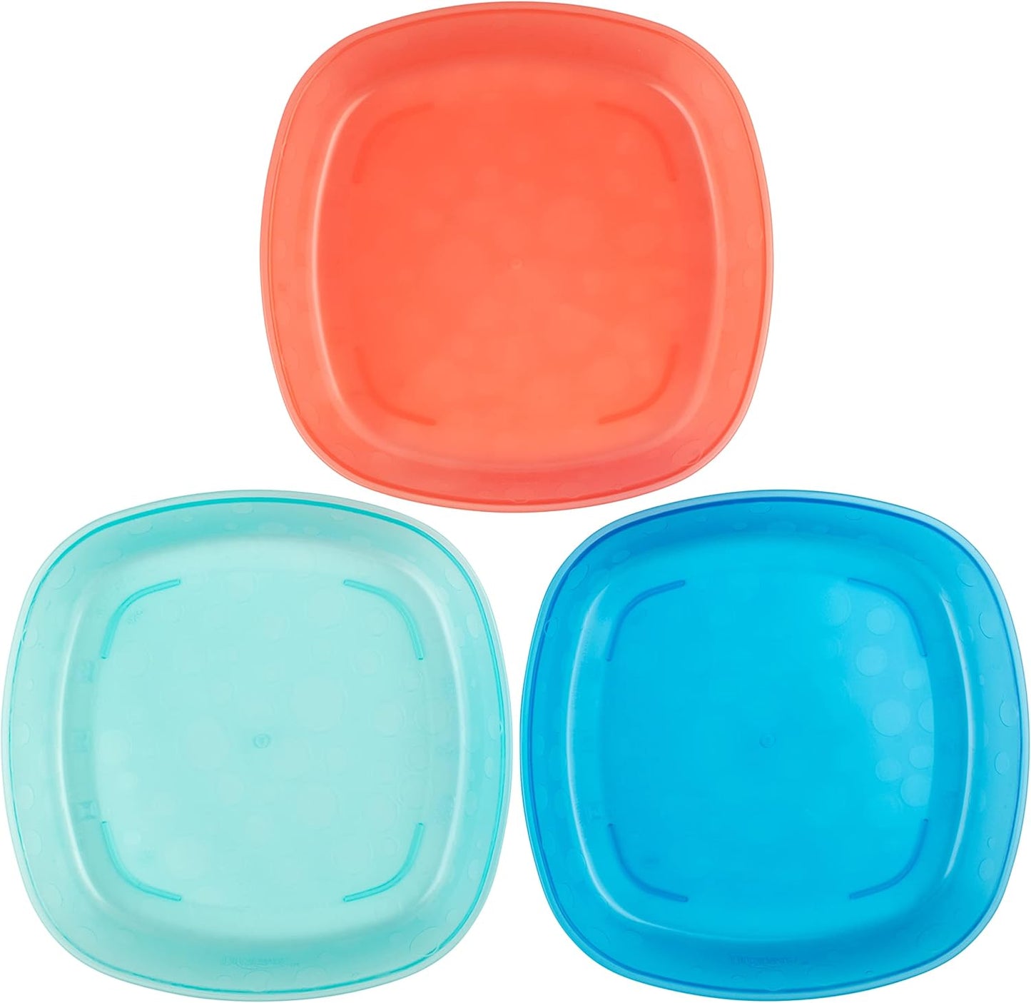 Dr. Brown'S Stackable Plates for Toddlers and Babies, BPA Free, 4-Pack, 4M+