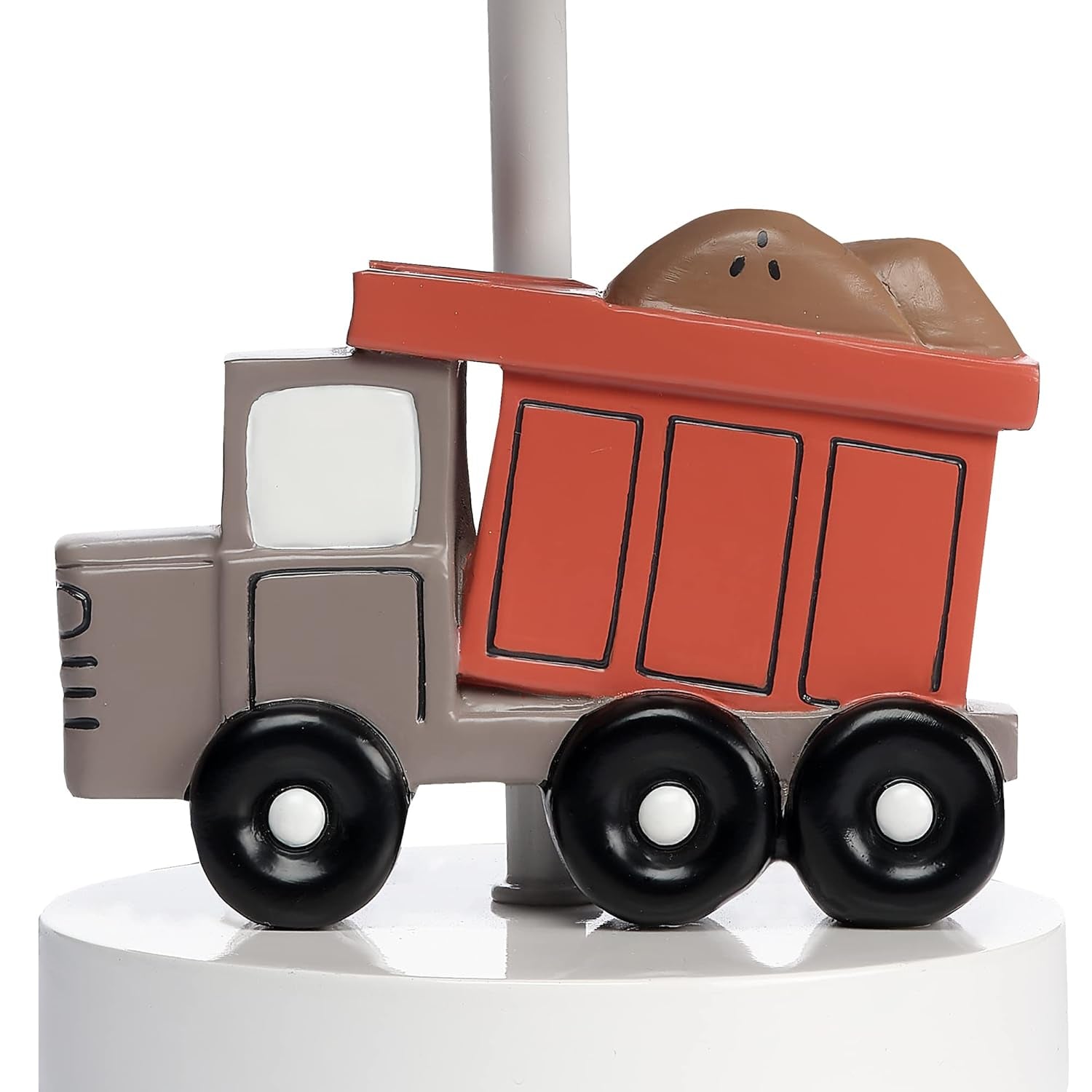 Bedtime Originals Construction Zone Truck Nursery Lamp with Shade & Bulb