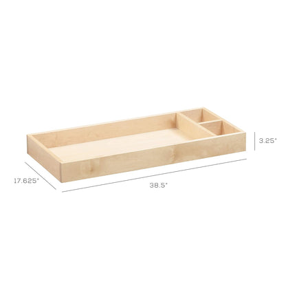 Removable Changer Tray for Nifty in Natural Birch