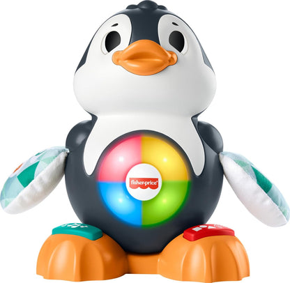 Fisher-Price Baby Learning Toy Linkimals Cool Beats Penguin for Ages 9+ Months, Compatible Only with Linkimals Items