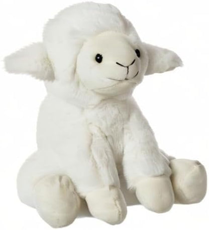 Apricot Lamb Toys Plush Cream Lamb Sheep Stuffed Animal with Fluffy Soft Ears (Cream Lamb, 8 Inches)