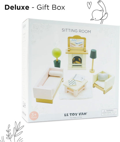 Le Toy Van Daisylane Sitting Room Dollhouse Furniture (ME058)