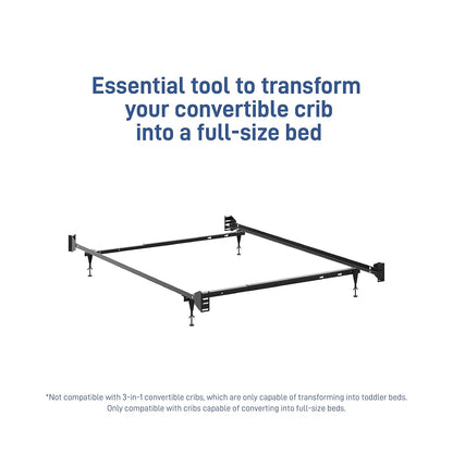 Storkcraft & Graco Crib (And Mini Crib) Conversion Kit – Converts All Compatible Storkcraft and Graco 4-In-1 and 5-In-1 Convertible Cribs and Mini Cribs, Box Spring Required for Use (Not Included)