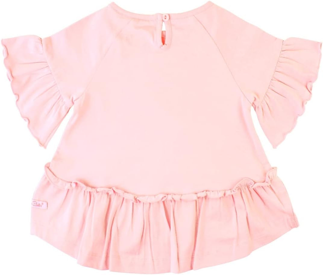 Rufflebutts® Baby/Toddler Girls Pink Mia Top - 3-6M