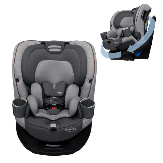 Maxi-Cosi Emme 360 Car Seat: Rotating Car Seat 360, All-In-One Convertible, Car Seat 360 Rotation, Swivel Car Seat in Urban Wonder