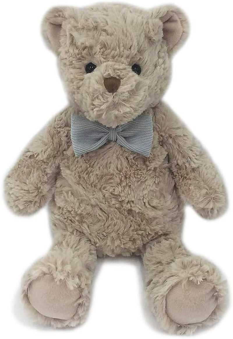 MON AMI Mr. Cuddleworth the Bear Stuffed Animal – 15”, Teddy Bear Plush for Baby Shower, Cute Plushies for Kids of All Ages