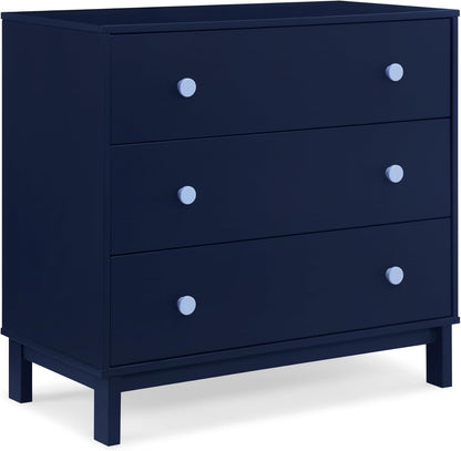 Delta Children Legacy Dresser, Navy/Light Blue