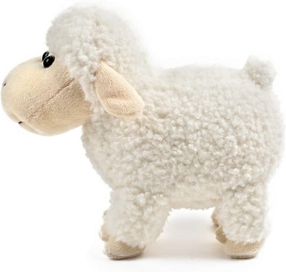 Tiny Heart Sheep Stuffed Animal, Sheep Plush Toy, Lamb Stuffed Animal Cute Soft Stuffed Lamb Kids Boys and Girls Birthday Home Decor Cuddly White Lamb Toys (Standing)