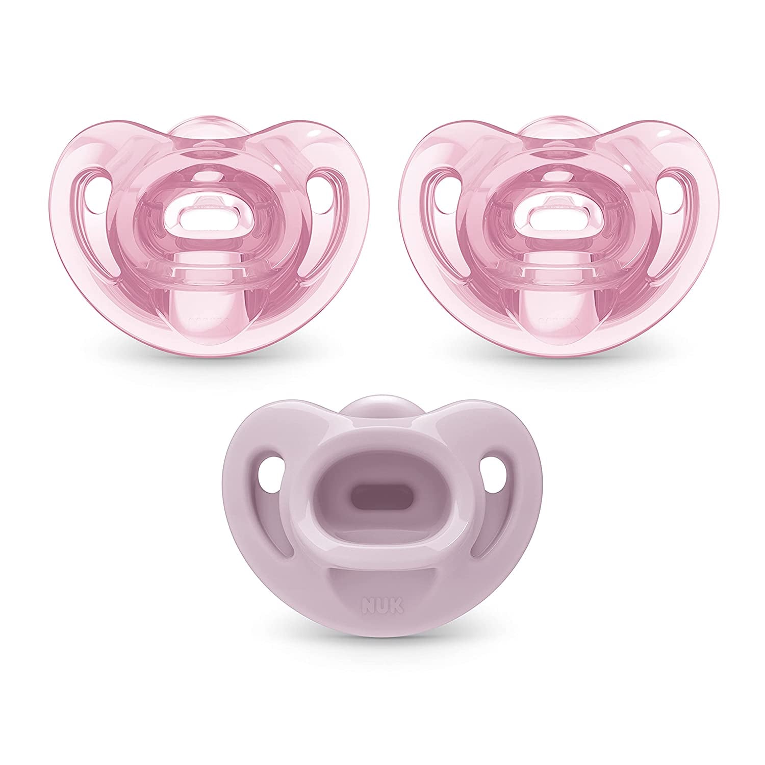 NUK Comfy Orthodontic Pacifiers, Timeless Collection, 6-18 Months, 5 Count