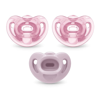 NUK Comfy Orthodontic Pacifiers, Timeless Collection, 6-18 Months, 5 Count