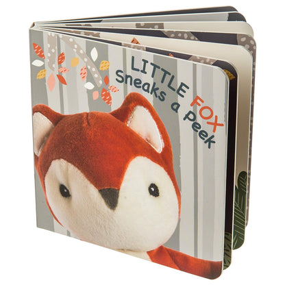 Mary Meyer Leika Baby Board Book, 6 X 6-Inches, Little Fox