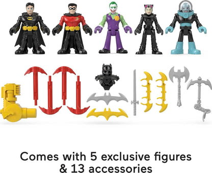 Fisher-Price Imaginext DC Super Friends Batman Toy Super Surround Batcave Playset, Lights Sounds & Phrases for Ages 3+ Years, 33 X 42 Inches​